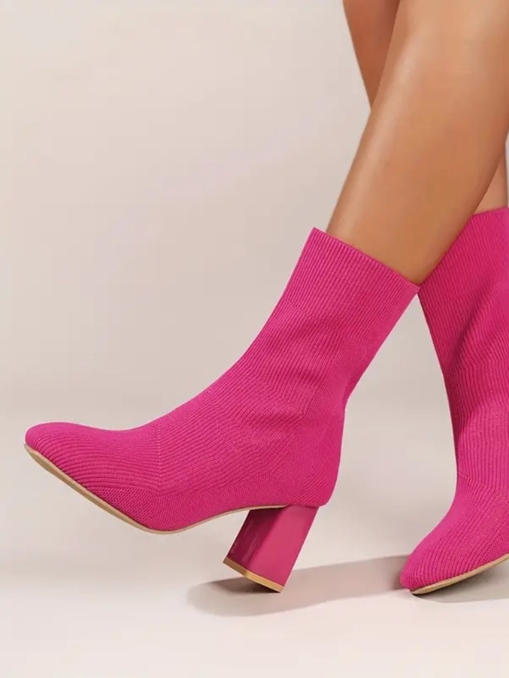 SHEIN Hot Pink Women's Boots | Size 8